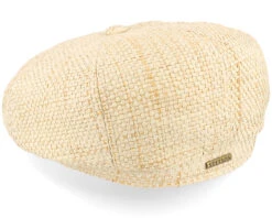 Hatteras Toyo Beige Flatcap - Stetson -Stetson 4063633130076 2