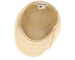 Hatteras Toyo Beige Flatcap - Stetson -Stetson 4063633130076 4