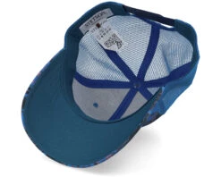 Baseball Cap Organic Linen Sustainable Blue Trucker - Stetson -Stetson 4063633131165 5