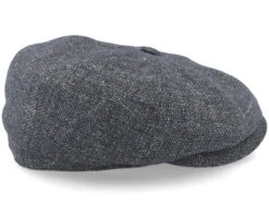 Hatteras Virgin Wool/Linen Grey Flat Cap - Stetson -Stetson 4063633131615 3