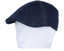 Texas Sustainable Denim Blue Flat Cap - Stetson -Stetson 4063633132377 6