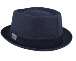 Sustainable Denim Blue Pork Pie - Stetson 7 Sustainable Denim Blue Pork Pie - Stetson -Stetson 4063633132926 2