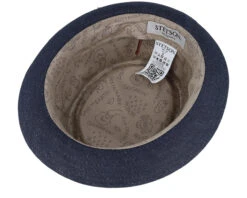 Sustainable Denim Blue Pork Pie - Stetson 9 Sustainable Denim Blue Pork Pie - Stetson -Stetson 4063633132926 4