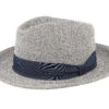 Toyo Grey/Blue Fedora - Stetson -Stetson 4063633136986 1