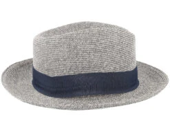 Toyo Grey/Blue Fedora - Stetson 8 Toyo Grey/Blue Fedora - Stetson -Stetson 4063633136986 3