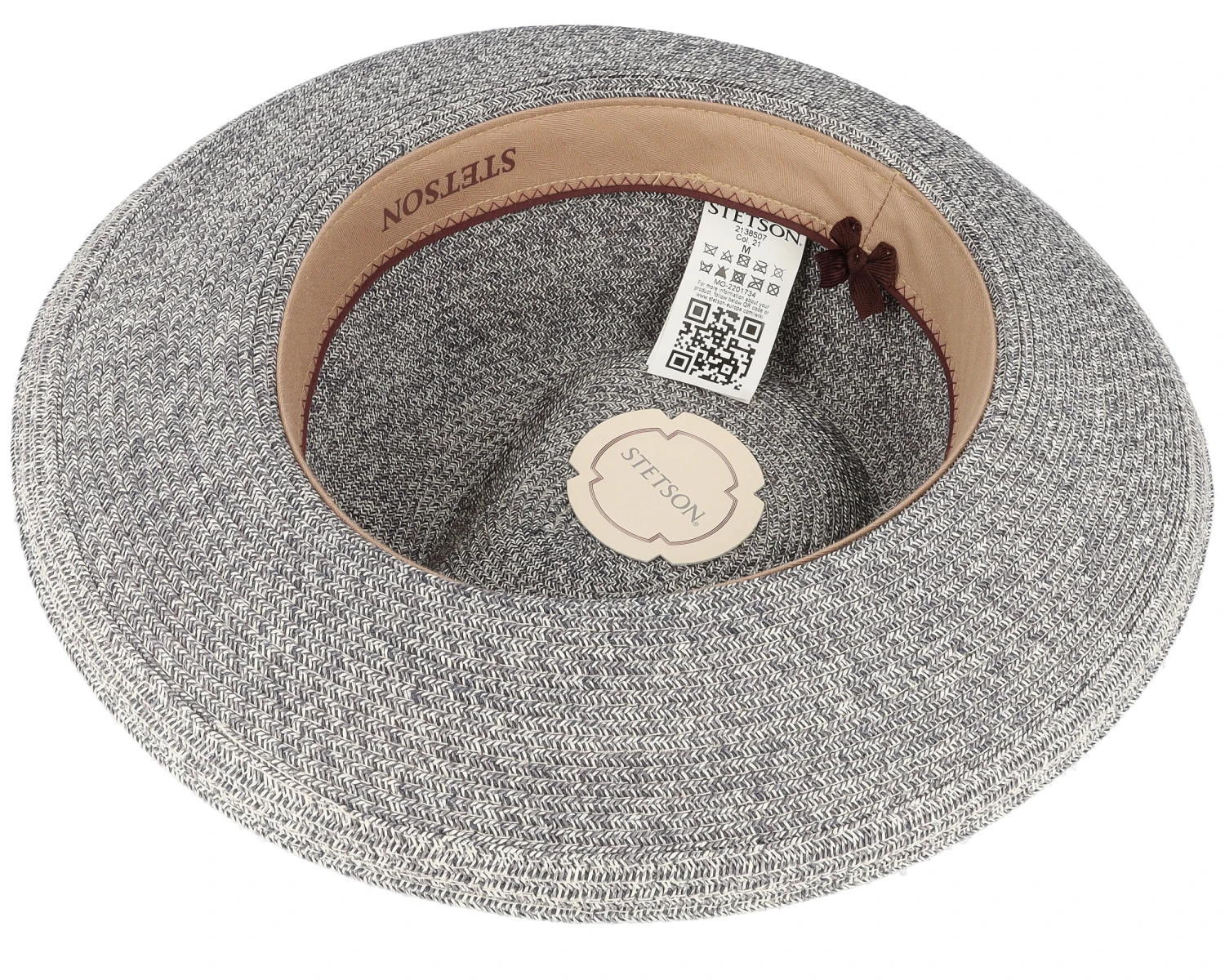 Toyo Grey/Blue Fedora - Stetson 6 Toyo Grey/Blue Fedora - Stetson - Image 4