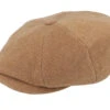 Hatteras Wool/Cashmere Camel Flatcap - Stetson -Stetson 4063633143823 1