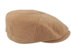 Hatteras Wool/Cashmere Camel Flatcap - Stetson -Stetson 4063633143823 3