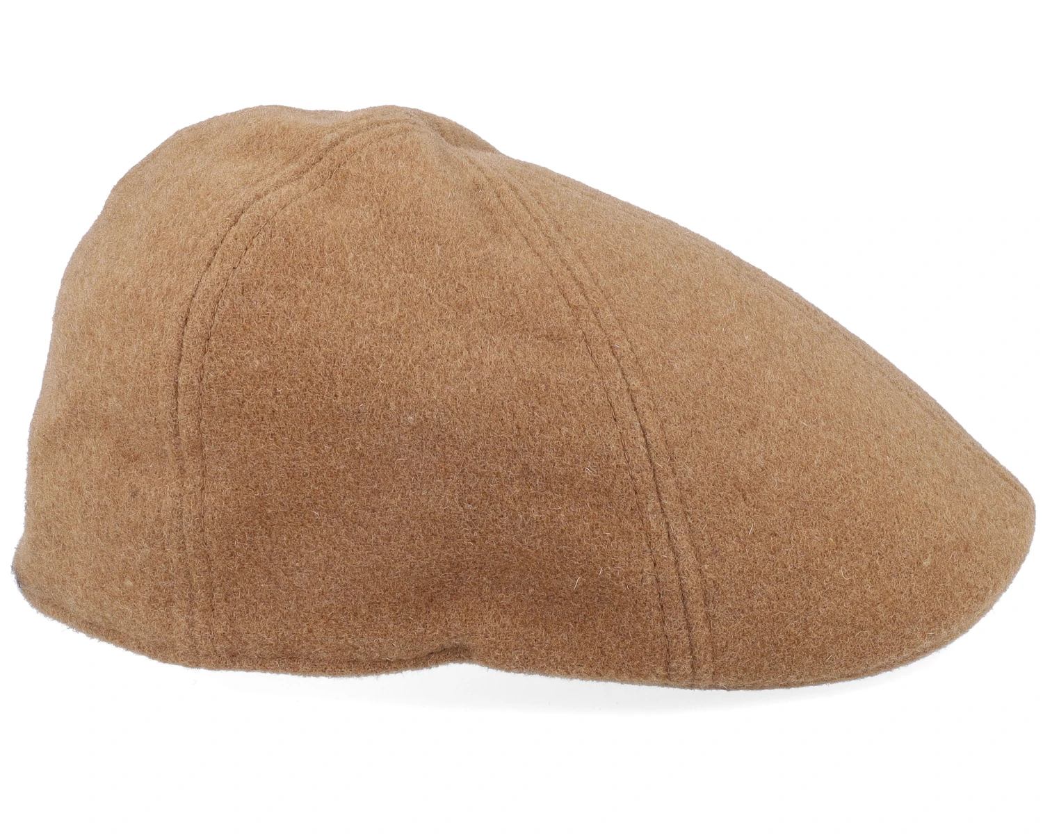 Texas Wool/Cashmere Camel Flat Cap - Stetson 5 Texas Wool/Cashmere Camel Flat Cap - Stetson - Image 3