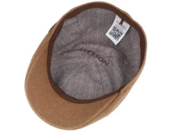 Texas Wool/Cashmere Camel Flat Cap - Stetson 10 Texas Wool/Cashmere Camel Flat Cap - Stetson -Stetson 4063633144295 4