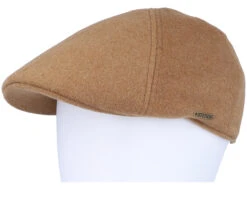 Texas Wool/Cashmere Camel Flat Cap - Stetson 11 Texas Wool/Cashmere Camel Flat Cap - Stetson -Stetson 4063633144295 5
