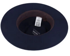 Woolfelt Navy Fedora - Stetson -Stetson 4063633149009 4