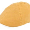 Texas Soft Cotton Yellow Flat Cap - Stetson -Stetson 4063633149146 1