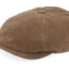 6-panel Cap Soft Cotton Brown Flat Cap - Stetson 2 6-panel Cap Soft Cotton Brown Flat Cap - Stetson -Stetson 4063633149900 1