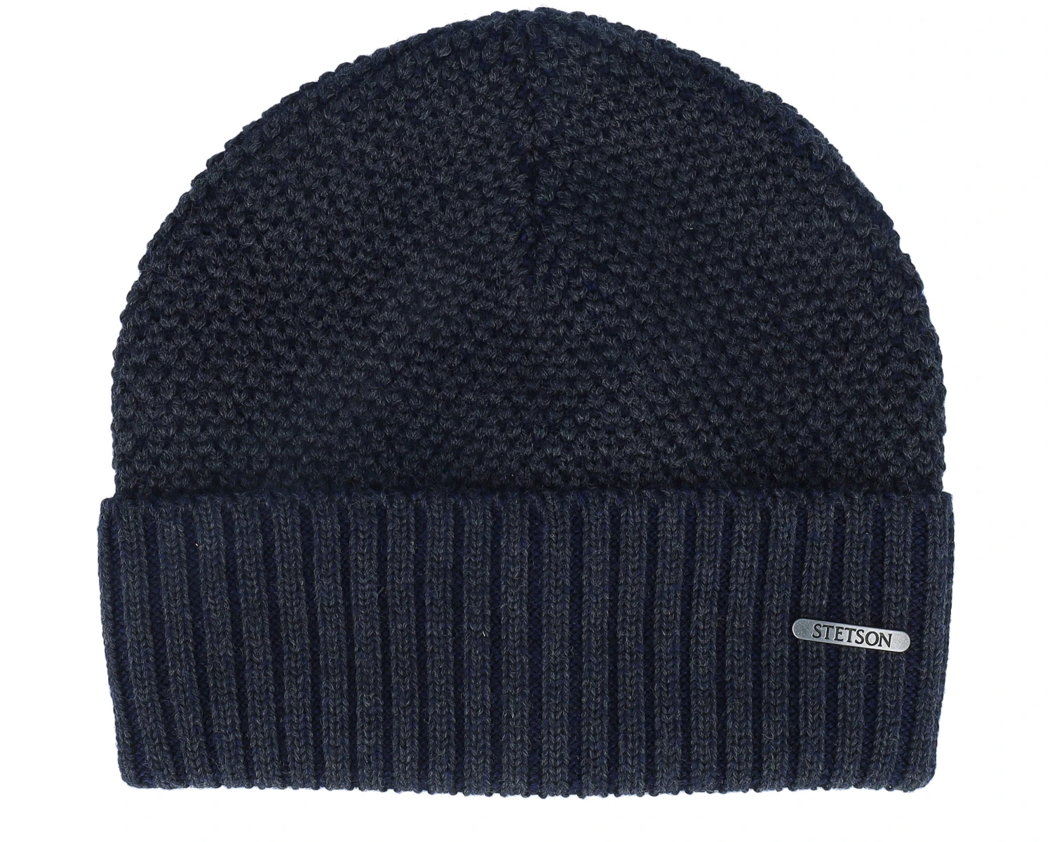 Beanie Merino Navy Cuff - Stetson 3 Beanie Merino Navy Cuff - Stetson