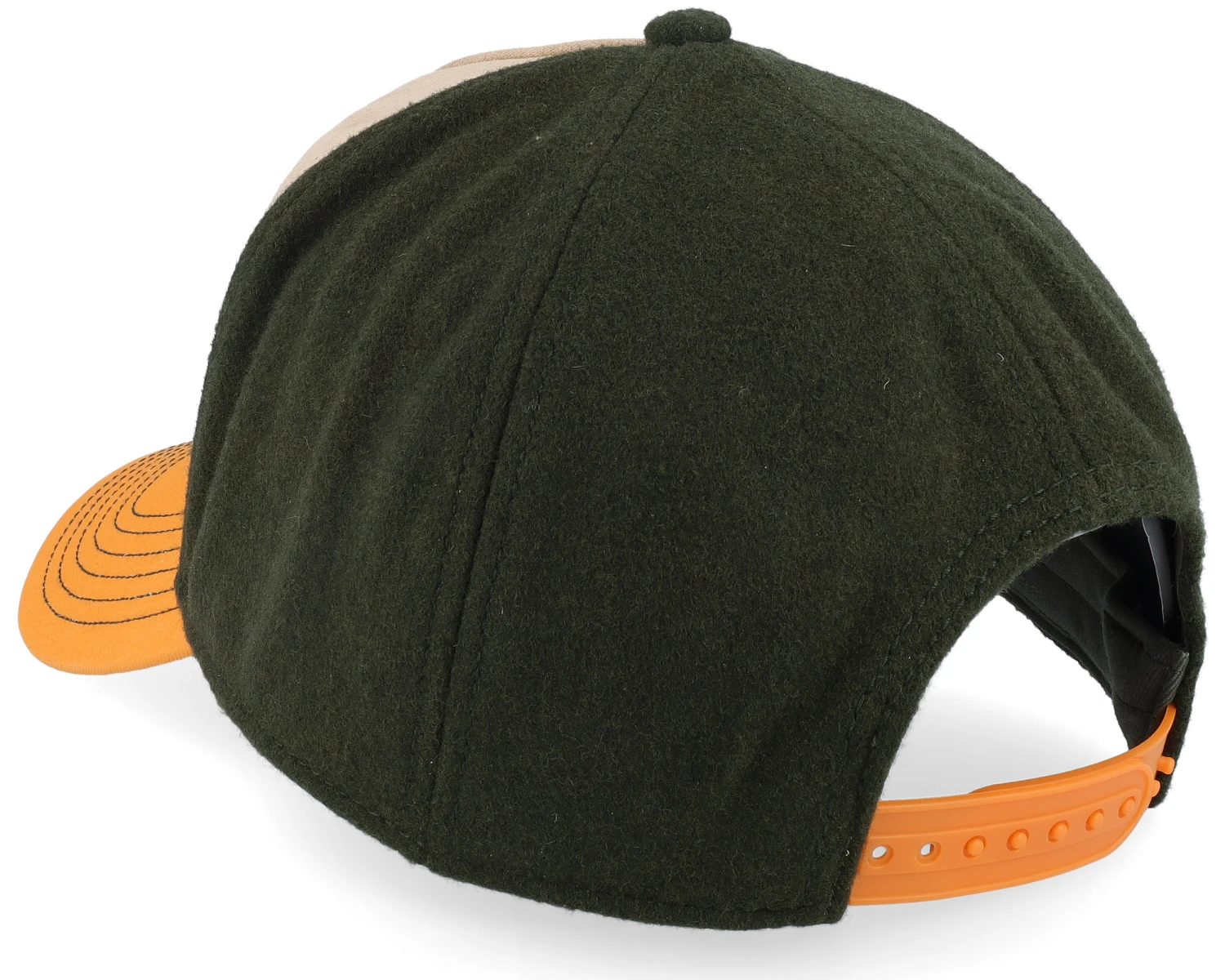 Cap Hacksaw Beige/Dark Green/Yellow Trucker - Stetson 5 Cap Hacksaw Beige/Dark Green/Yellow Trucker - Stetson - Image 3