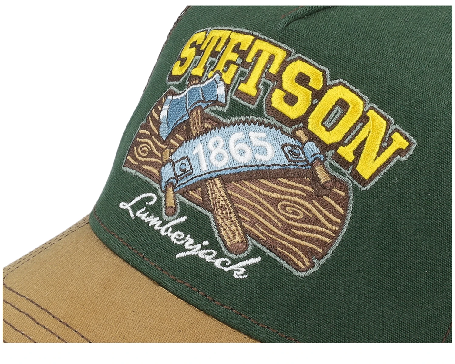 Lumberjack Green Trucker - Stetson 8 Lumberjack Green Trucker - Stetson - Image 6