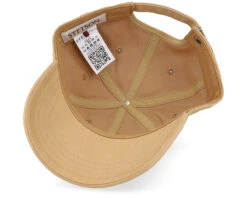 Baseball Cap Brushed Twill Camel Dad Cap - Stetson -Stetson 4063633151903 5