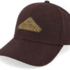 Baseball Cap Vintage Logo Patch Wool Brown Adjustable - Stetson -Stetson 4063633152160 1