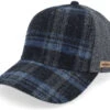 Shadow Plaid Black/Charcoal Adjustable - Stetson -Stetson 4063633152207 1
