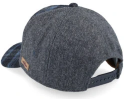 Shadow Plaid Black/Charcoal Adjustable - Stetson -Stetson 4063633152207 3