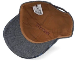 Shadow Plaid Black/Charcoal Adjustable - Stetson -Stetson 4063633152207 5