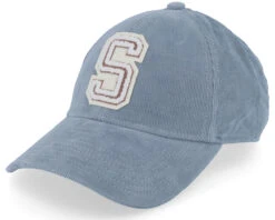 Baseball Cap Sustainable Corduroy Blue Adjustable - Stetson