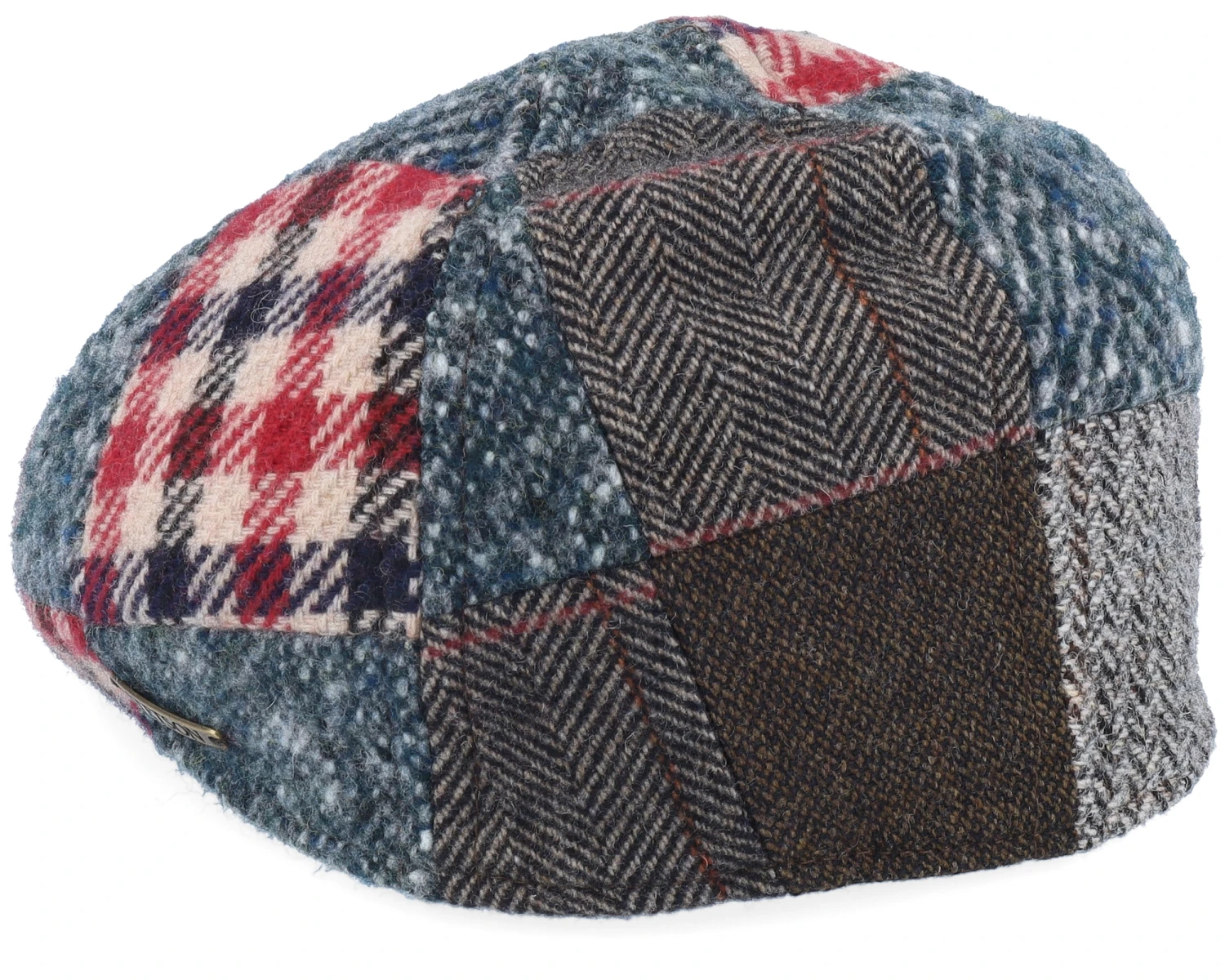 Texas Patchwork Multi Flat Cap - Stetson 4 Texas Patchwork Multi Flat Cap - Stetson - Image 2