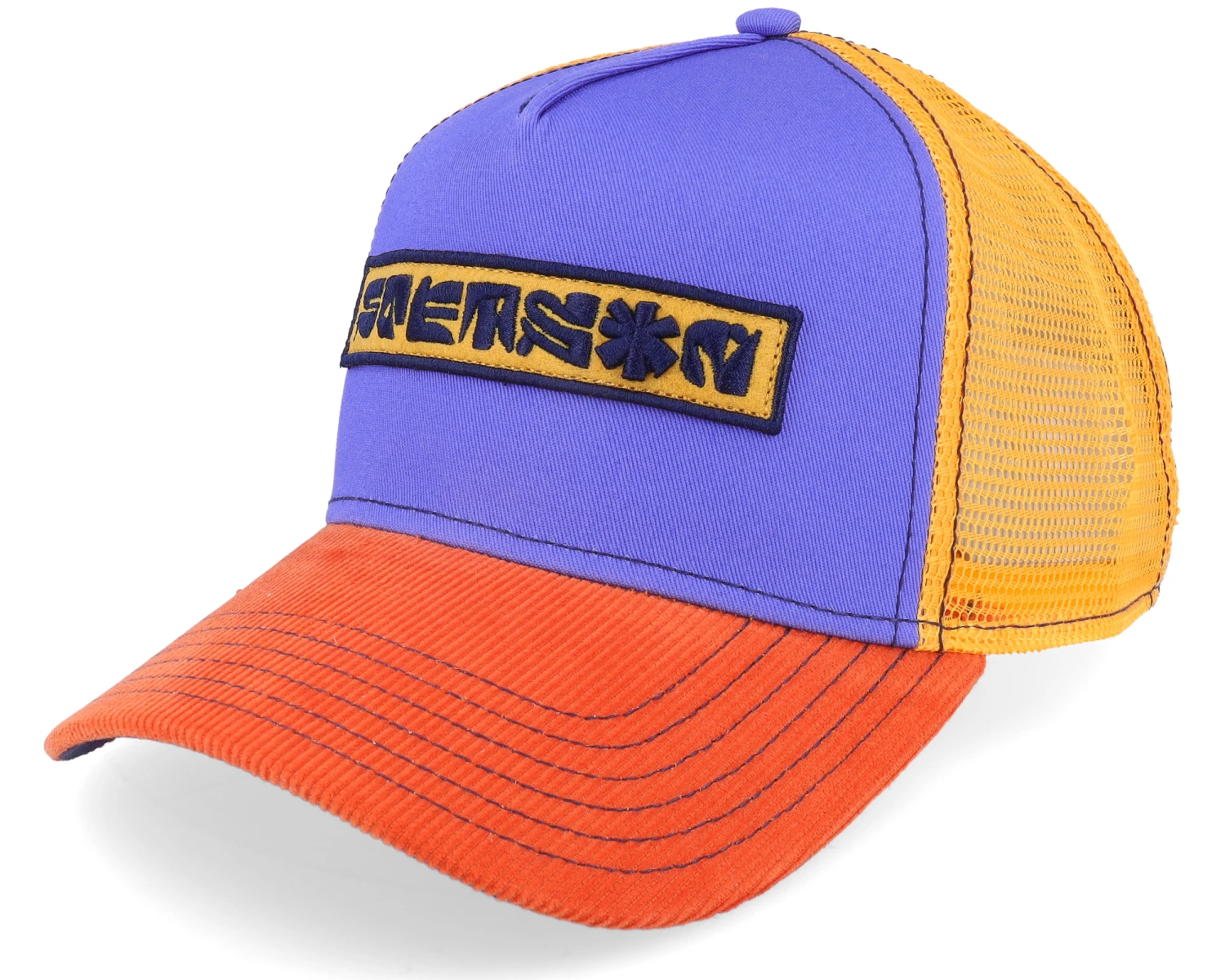 Stencil X The Feebles Blue/Orange Trucker - Stetson 3 Stencil X The Feebles Blue/Orange Trucker - Stetson