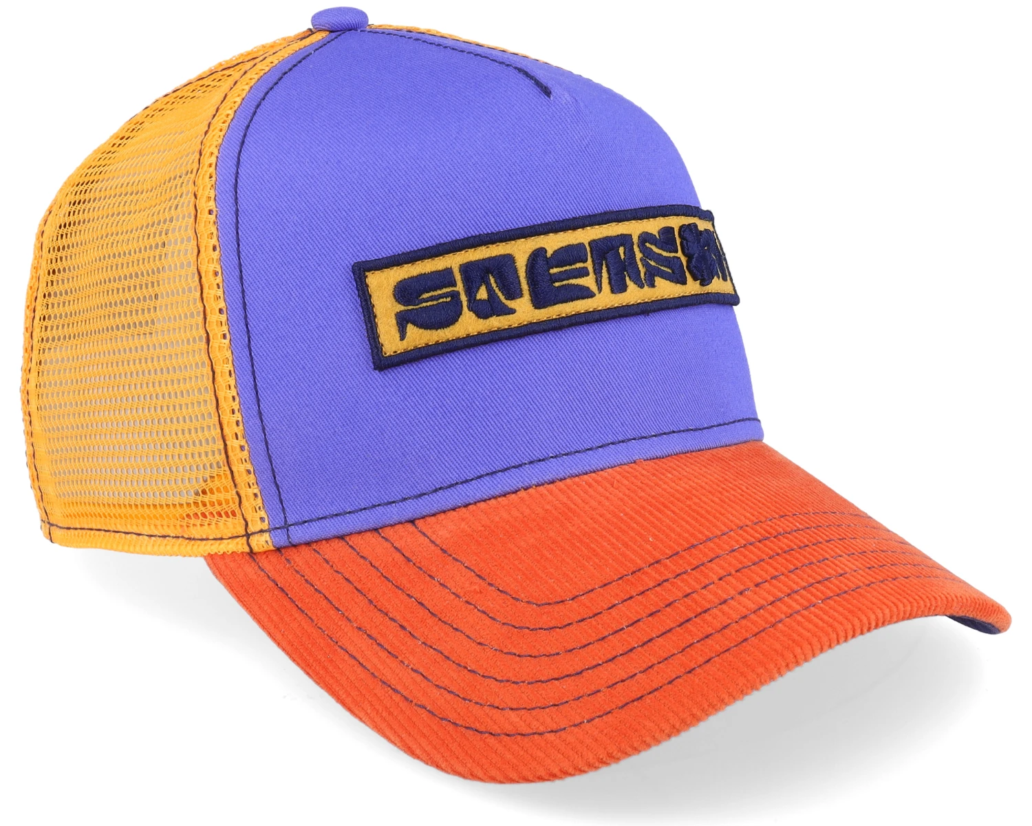 Stencil X The Feebles Blue/Orange Trucker - Stetson 4 Stencil X The Feebles Blue/Orange Trucker - Stetson - Image 2