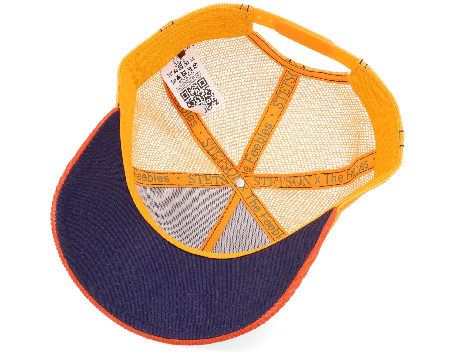 Stencil X The Feebles Blue/Orange Trucker - Stetson 7 Stencil X The Feebles Blue/Orange Trucker - Stetson - Image 5