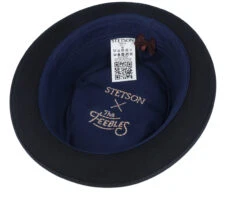Diamond Card Stetson X The Feebles Black Pork Pie - Stetson -Stetson 4063633158544 4