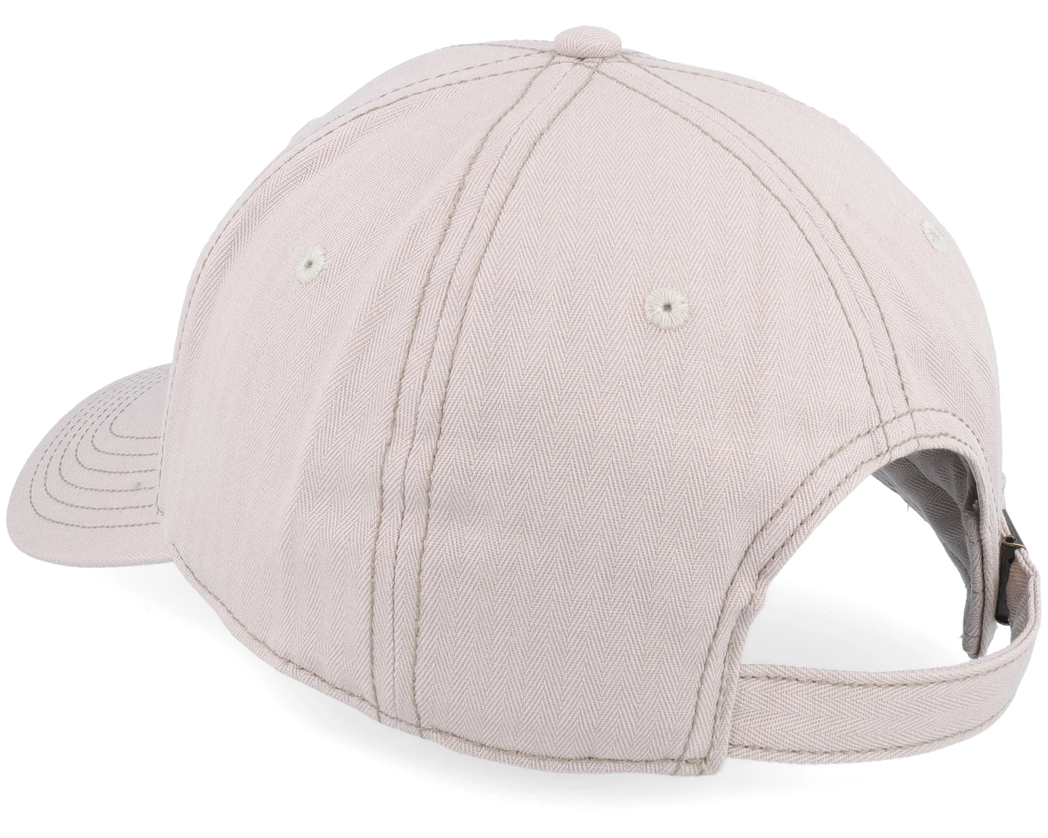 Baseball Cotton Herringbone Beige Adjustable - Stetson 5 Baseball Cotton Herringbone Beige Adjustable - Stetson - Image 3